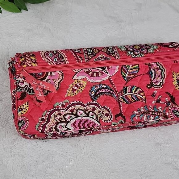 VERA BRADLEY Call Me Coral Knot Large Clutch - Picture 7 of 10